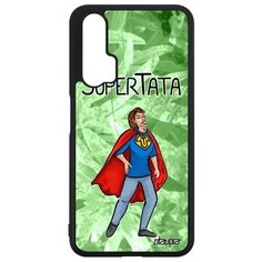 Чехол на смартфон Nova 5T, "Супертетя" Смешной Рисунок Utaupia