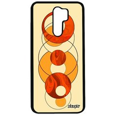 Чехол на смартфон Redmi 9, "Круги" Эффект Геометрический Utaupia