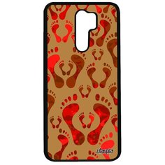 Чехол на смартфон Xiaomi Redmi 9, "След стопы" Шажок Отпечаток Utaupia