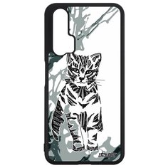 Чехол на смартфон Honor 20 Pro, "Кот" Cat Тигристый Utaupia