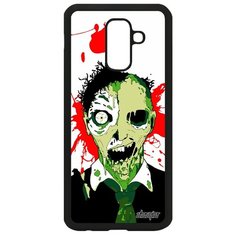 Чехол на смартфон Samsung Galaxy A6 Plus 2018, "Зомби" Сплэттер Оживший Utaupia