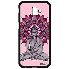 Чехол на смартфон Samsung Galaxy J6 Plus 2018, "Будда" Портрет Buddha Utaupia