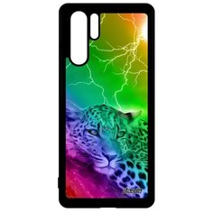 Чехол на смартфон Huawei P30 Pro, "Леопард" Пантера Барс Utaupia