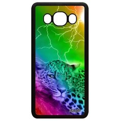 Чехол на смартфон Galaxy J5 2016, "Леопард" Пантера Африка Utaupia