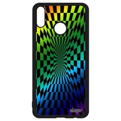 Чехол на Honor 8X уникальный дизайн Иллюзия шахмат Графика Зеркало Utaupia