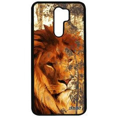 Чехол на смартфон Xiaomi Redmi 9, "Лев" Король Саванна Utaupia
