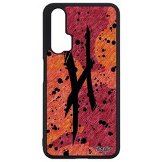 Чехол на смартфон Nova 5T, "Знак зодиака" Каллиграфия Utaupia