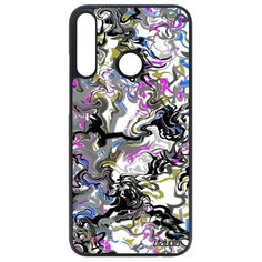 Чехол на смартфон Huawei P40 Lite E, "Мраморный фон" Фантазия Иллюзия Utaupia