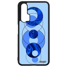 Чехол на смартфон Nova 5T, "Круги" Эффект Структура Utaupia