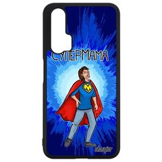 Чехол на смартфон Honor 20, "Супермама" Шутка Комичный Utaupia