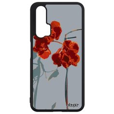 Чехол на смартфон Honor 20, "Цветы" Flower Флора Utaupia