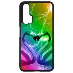 Чехол на смартфон Honor 20 Pro, "Фламинго" Птицы Любовь Utaupia