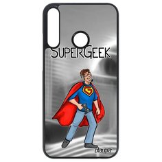 Чехол на смартфон P40 Lite E, "Супергик" Веселый Смешной Utaupia