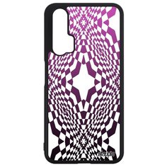 Чехол на смартфон Honor 20 Pro, "Иллюзия звезда" Геометрический Узор Utaupia