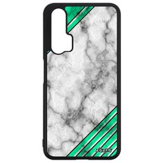 Чехол на смартфон Huawei Nova 5T, "Уголок" Треугольник Текстура Utaupia