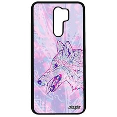 Чехол на смартфон Redmi 9, "Волк" Охота Хаски Utaupia