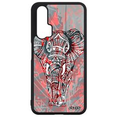 Чехол на смартфон Honor 20 Pro, "Слон" Elephant Азиатский Utaupia