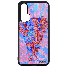 Чехол на смартфон Honor 20 Pro, "Слон" Азиатский Саванна Utaupia