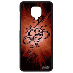 Чехол на смартфон Redmi Note 9 Pro, "Бесконечность" Любовь Чувства Utaupia
