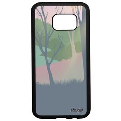 Чехол на смартфон Galaxy S7, "Лесные розы" Дерево Свет Utaupia