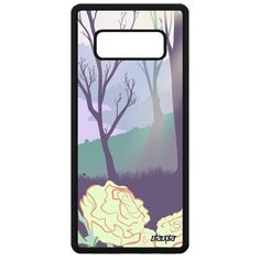 Чехол на смартфон Samsung Galaxy Note 8, "Лесные розы" Свет Озеро Utaupia