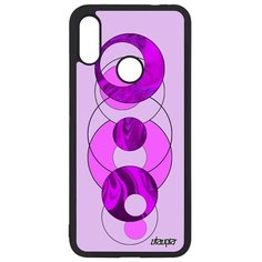 Чехол на смартфон Redmi Note 7, "Круги" Круг Узор Utaupia