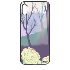 Чехол на смартфон Honor 8A, "Лесные розы" Пейзаж Озеро Utaupia