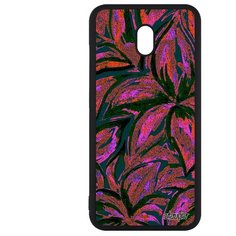 Чехол на смартфон Xiaomi Redmi 8A, "Цветочный узор" Фон Флора Utaupia