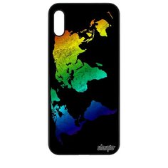 Чехол на смартфон Honor 8A, "Карта мира" Страна Земля Utaupia