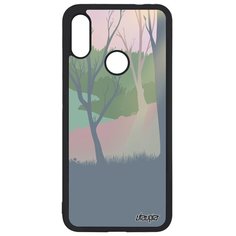 Чехол на смартфон Redmi Note 7, "Лесные розы" Пейзаж Розы Utaupia
