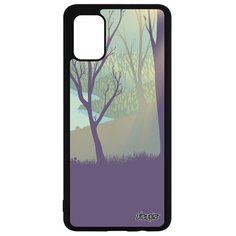 Чехол на смартфон Samsung Galaxy A51, "Лесные розы" Пейзаж Свет Utaupia