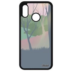 Чехол на смартфон Huawei P20 Lite, "Лесные розы" Свет Лес Utaupia