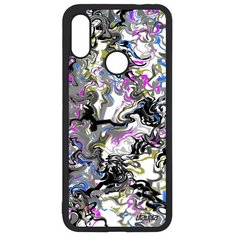 Чехол на смартфон Xiaomi Redmi Note 7, "Мраморный фон" Волны Текстура Utaupia