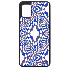 Чехол на смартфон Samsung Galaxy A31, "Иллюзия звезда" Ромб Волна Utaupia