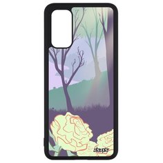 Чехол на смартфон Galaxy S20, S20 5G, "Лесные розы" Природа Розы Utaupia