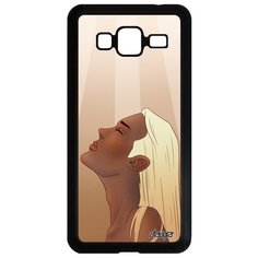 Чехол на смартфон Samsung Galaxy J3 2016, "Надежда" Портрет Тишина Utaupia