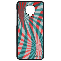 Чехол на смартфон Xiaomi Redmi Note 9S, "Спирали" Фон Геометрия Utaupia