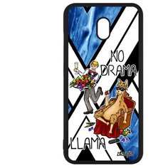 Чехол на смартфон Redmi 8A, "No drama lama" Лама драма Комикс Utaupia