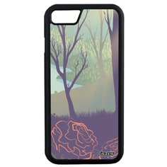 Чехол на смартфон Apple iPhone SE 2020, "Лесные розы" Свет Пейзаж Utaupia