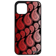 Чехол на смартфон Apple iPhone 12 pro, "Кружевной узор" Цветочный Цветок Utaupia