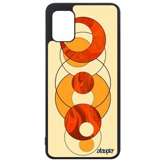 Чехол на смартфон Samsung Galaxy A31, "Круги" Кольца Структура Utaupia