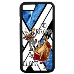 Чехол на смартфон iPhone SE 2020, "No drama lama" Комикс Комичный Utaupia