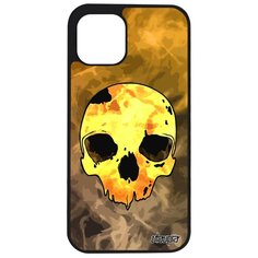 Чехол на смартфон Apple iPhone 12 pro max, "Череп" Готичный Мертвец Utaupia