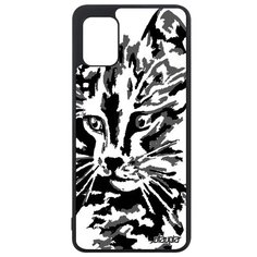 Чехол на смартфон Samsung Galaxy A31, "Котенок" Тигристый Дикий Utaupia