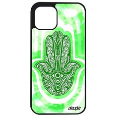Чехол на смартфон iPhone 12, "Рука Фатимы" Кулон Оберег Utaupia