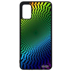 Чехол на смартфон Samsung Galaxy A41, "Иллюзия круга" Спираль Illusion Utaupia