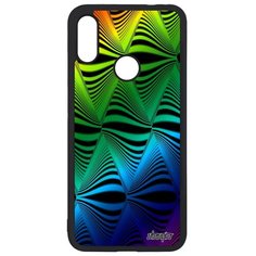 Чехол на смартфон Xiaomi Redmi Note 7, "Иллюзия волны" Ромб Графика Utaupia