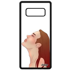 Чехол на смартфон Galaxy Note 8, "Надежда" Ожидание Девушка Utaupia