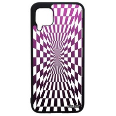 Чехол на Huawei P40 Lite, "Иллюзия шахмат" Двухцветный Зеркало Utaupia