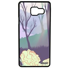 Чехол на смартфон Samsung Galaxy A3 2016, "Лесные розы" Свет Озеро Utaupia